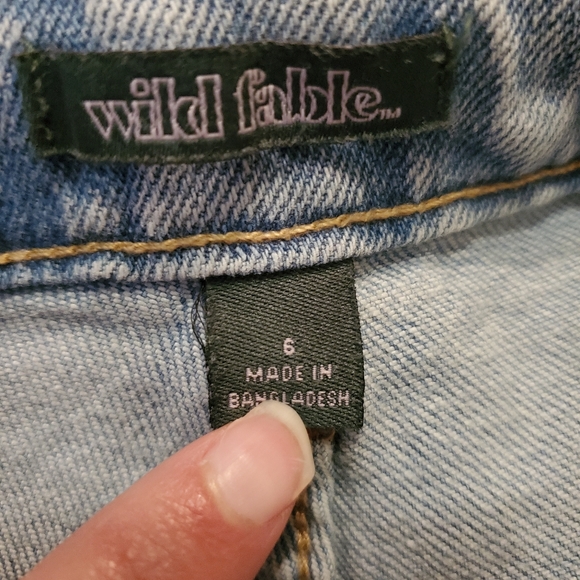 🎯 Wild Fable size 6 nwot jeans super high rise mom jeans - Picture 6 of 6